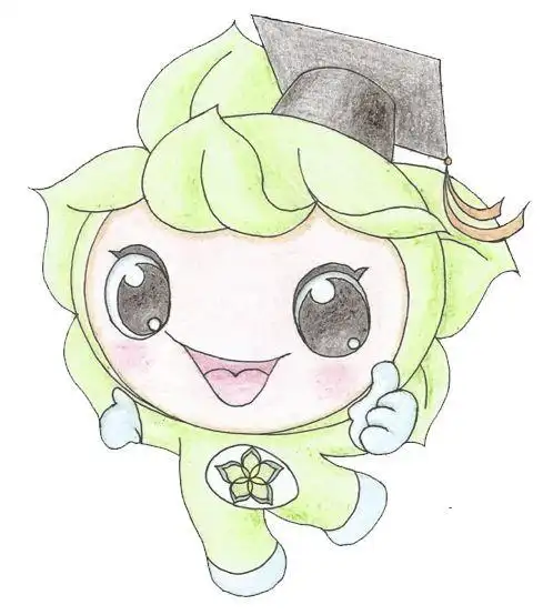 周之琪身份:204班学生我的设计说明:吉祥物是以"潮州市城南中英文学校