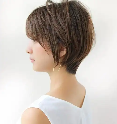 10款2019很流行的波波头短发修颜又有气质