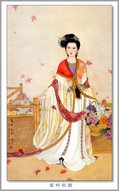 陈谋● 古代人物画 - 林中鸟 - 林中鸟的博客 欢迎朋友光临