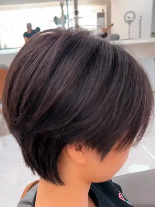 不用打理的短发