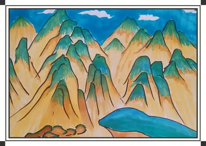 风景儿童画合集