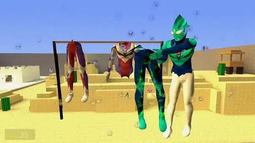 gmod:下雨了迪迦奥特曼把裤子弄脏了怎么办呢?