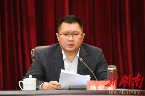 (望城区人民政府副区长杨钦涵作城市管理工作报告.