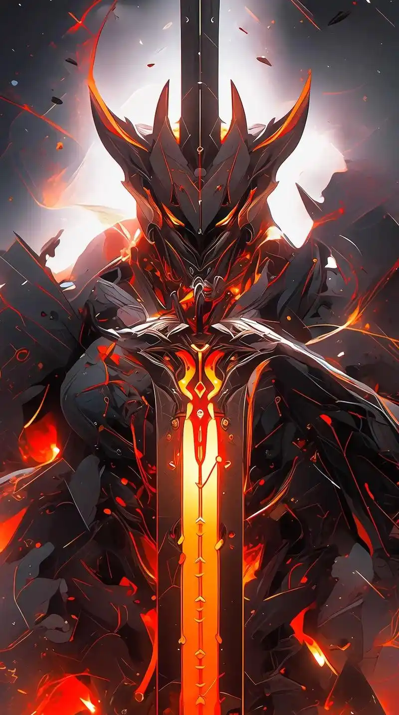 铠甲战士专属宝藏武器,冷血炽热战刀 #ai绘画 #精美壁纸  - 抖音