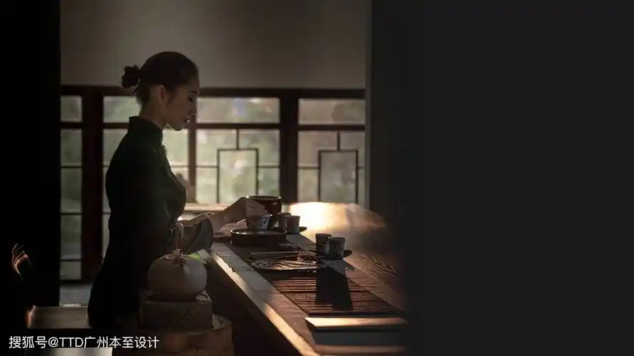 ttd本至设计翁暖茶馆东方美学意境