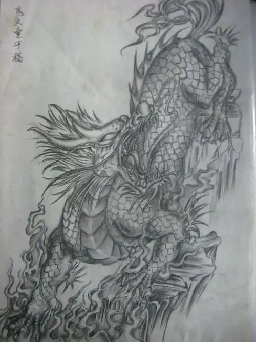 谁有麒麟纹身的图片(酷.好看的)