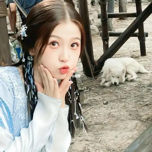 宝藏女孩虞书欣  #虞书欣头像  #仙剑六祈今朝  #许凯越今朝