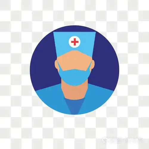 外科医生矢量图标隔离在透明的背景, 外科医生的标志概念