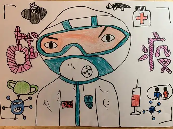 大五班 张圣熙 《最美逆行者》