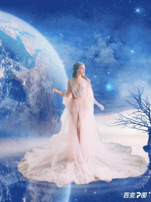 手机修图改背景很费劲一键抠图换背景看百变p图