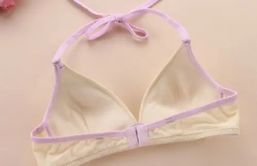 2件包邮曼佳美少女发育期纯棉文胸 学生少女内衣无钢圈多款式