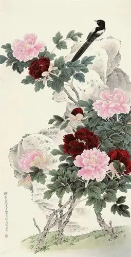 当代工笔花鸟画领军人物龚文桢