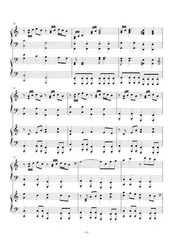 钢铁洪流进行曲双钢琴版