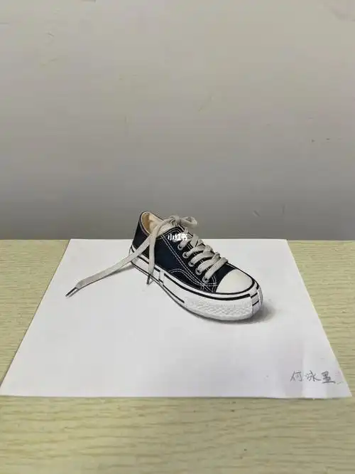 彩铅手绘3d立体画帆布让画活起来
