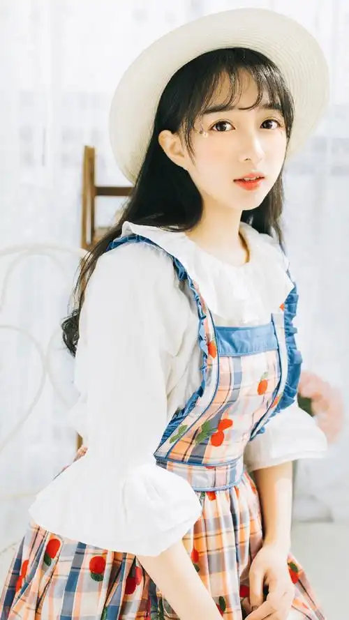 森系美女清新唯美写真