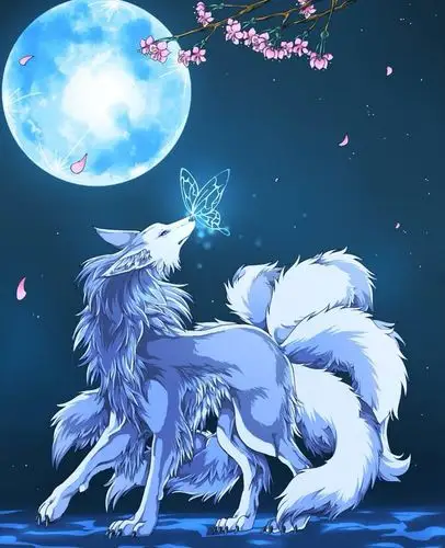 九尾狐作为一种祥瑞,其内涵有二.