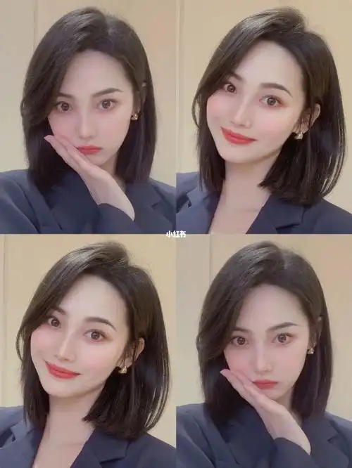 这个长度头发剪完更有蓬松感而且很有层次感————宁波发型师