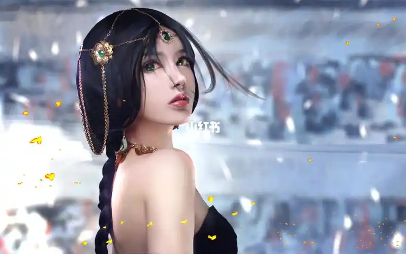 第一秒以为是原画鬼刀风铃公主cosplay