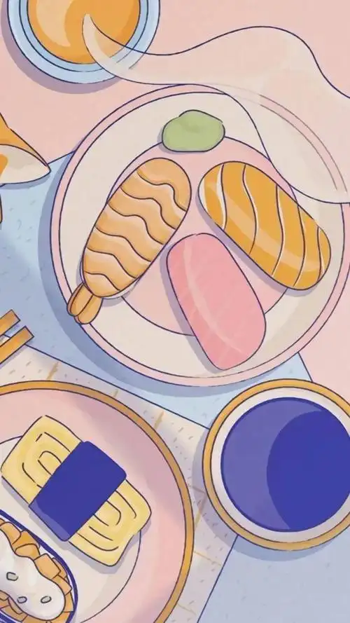 壁纸:治愈系零食壁纸