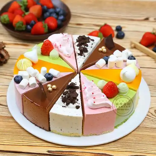 【花漾】六味臻享慕斯蛋糕,一步到味-8英寸(石家庄)