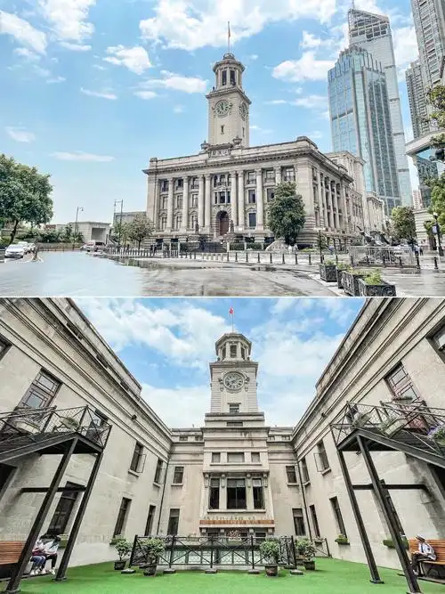 说起武汉地标性建筑,古代看黄鹤楼,近现代可看长江大桥和江汉关