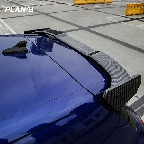 适用于大众高尔夫8tcr尾翼免打孔定风翼顶翼侧翼改装golf专用包围