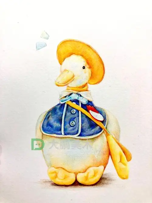 案例(彩铅):铅笔,橡皮,彩铅,转笔刀,32k卡纸.#彩铅