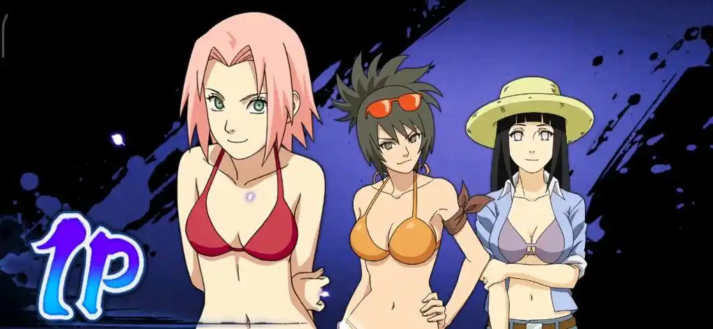 《火影忍者手游》决斗场泳装樱(2)