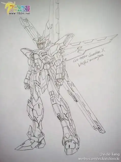 怎么画高达简笔画小糊涂神大魔包简笔画画高达的简单简笔画高达机甲简