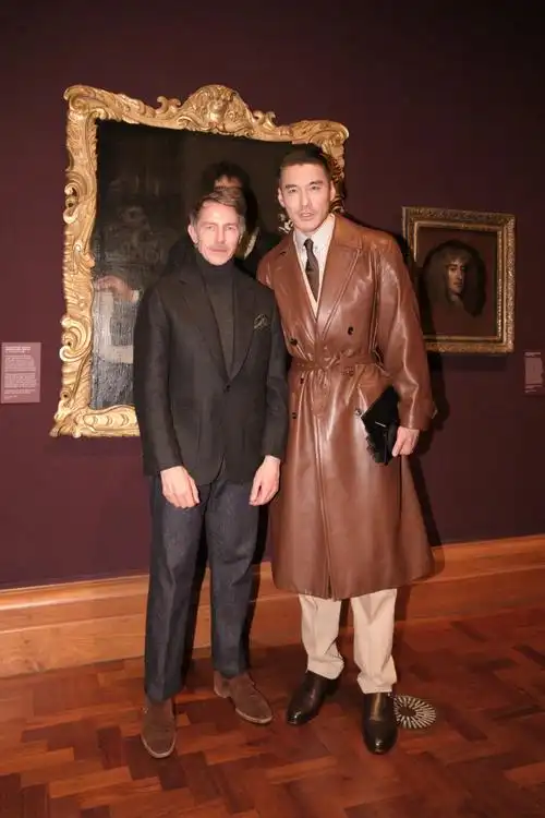 dunhill2024秋冬大秀##胡兵在伦敦时装周##胡兵全球go