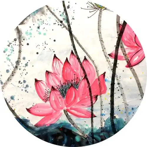 朱一诺禅意《莲花》