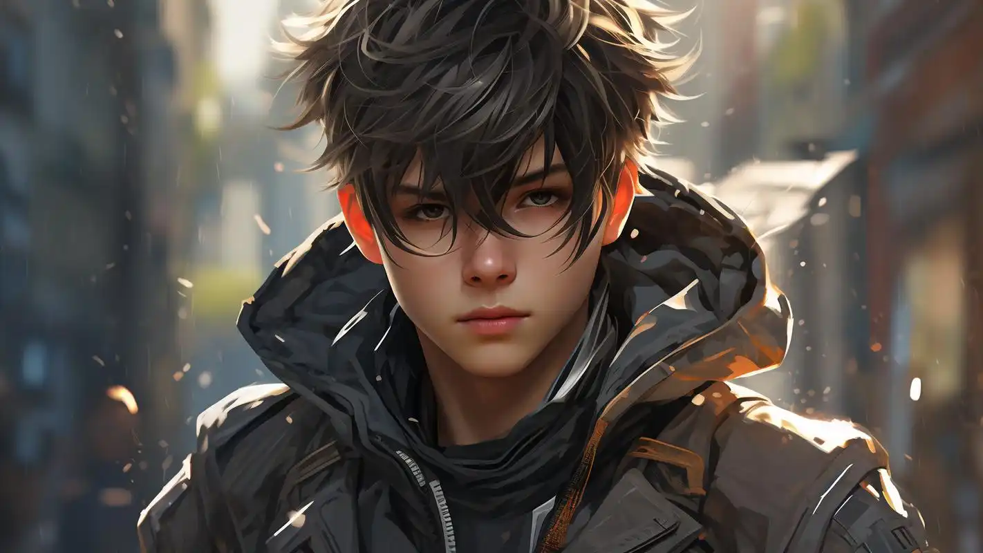 动漫男生帅气战斗壁纸97