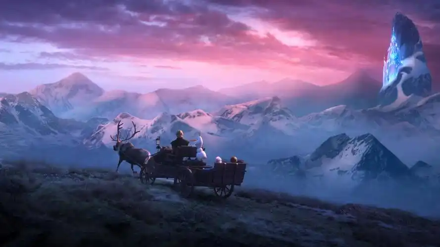 冰雪奇缘2唯美高清桌面壁纸