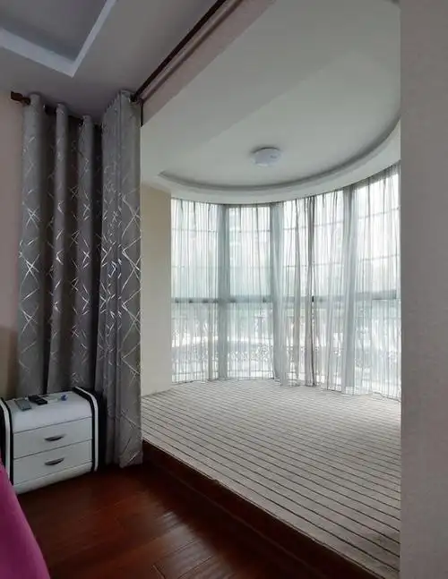 泉州155平小三房头一次见到半圆形阳台