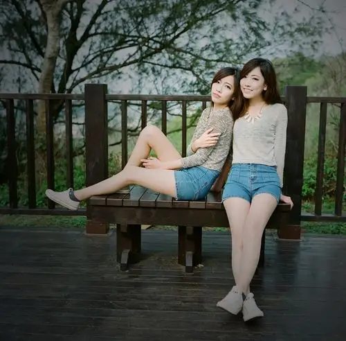 邻家女孩双生姐妹花甜美写真第五辑