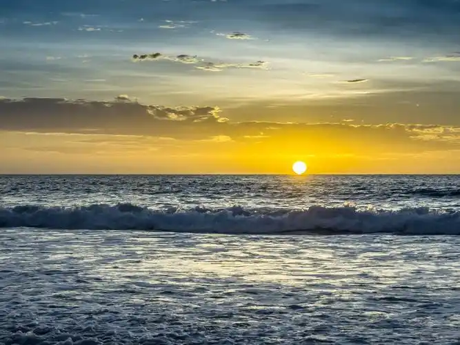 美丽的落日夕阳景色高清图片