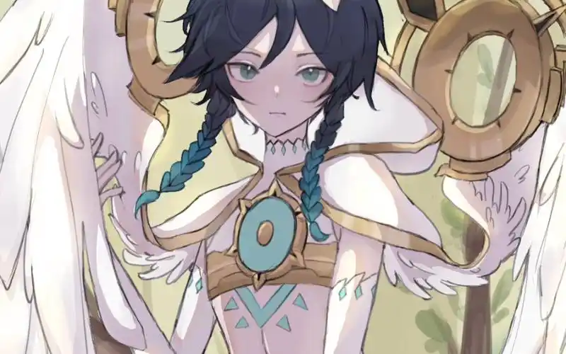 【绘画过程/原神】巴巴托斯