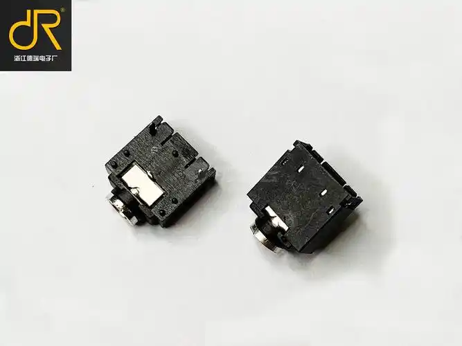 源头厂家pj-307耳机插座 3.5mm音频母座 3脚铜头