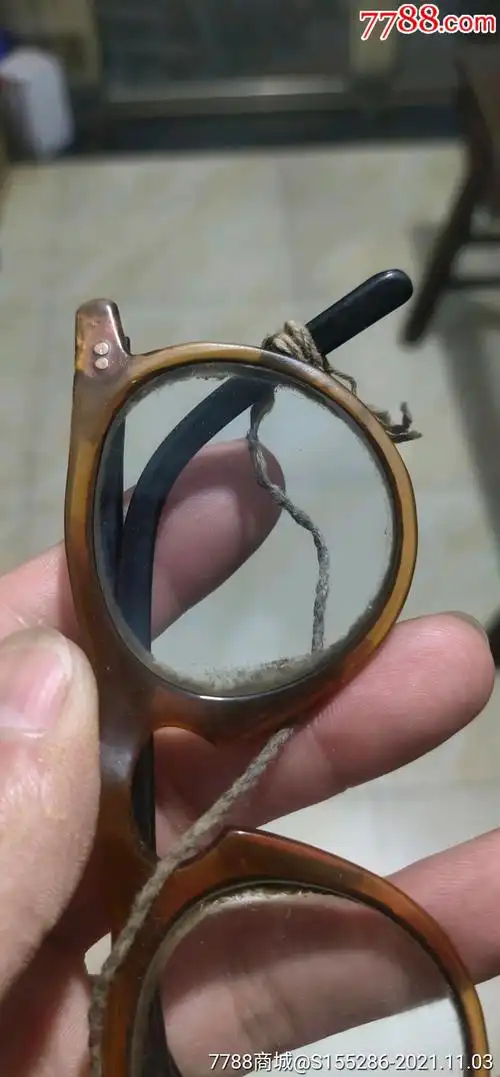 民国老石头老花镜,品相如图,包老包真-价格:188元-se83541756-墨镜