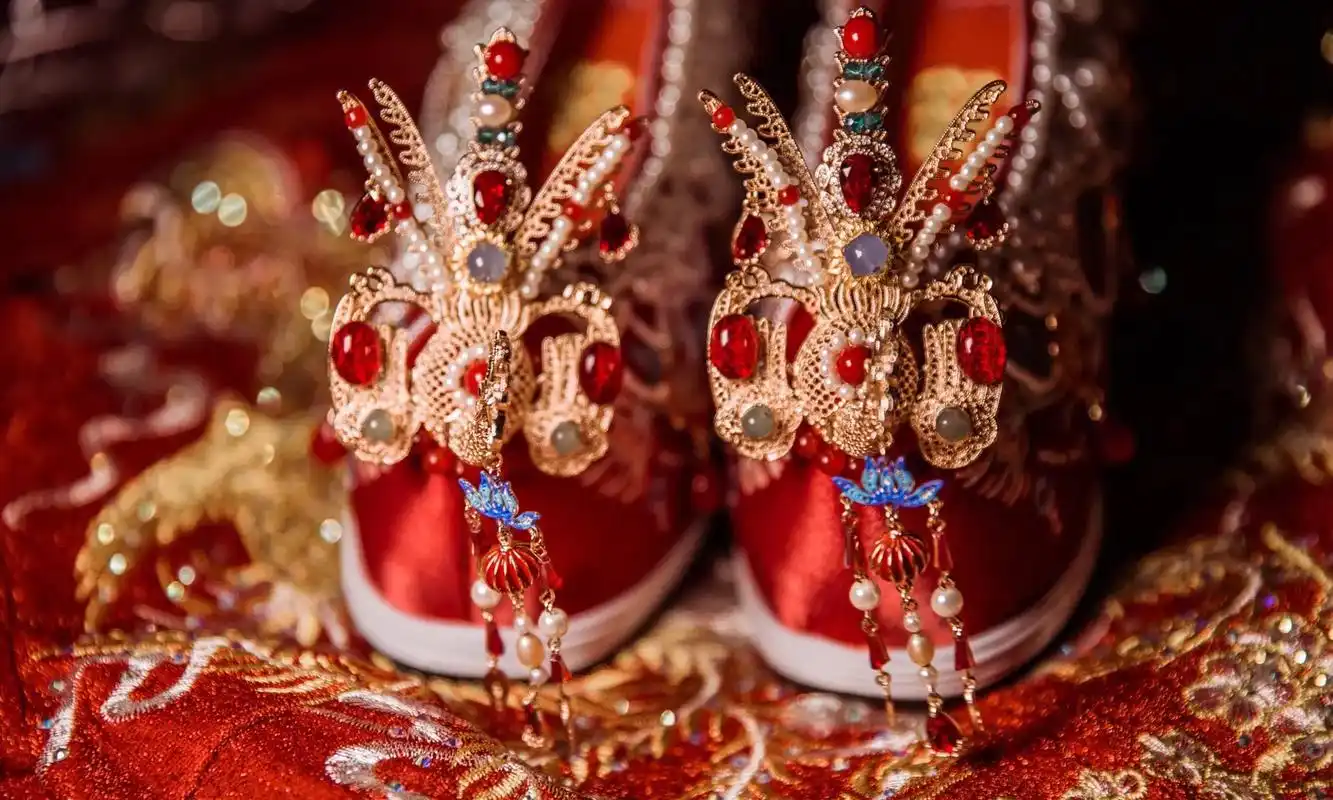 中式婚礼 #婚礼照片 - 抖音