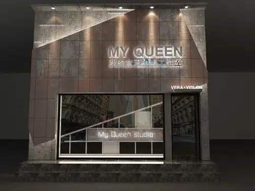 婚纱摄影店创意门头-拓者设计吧