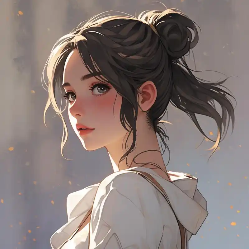 99现代动漫风美女头像99 探索现代动漫中的女性形象,每一个头像都