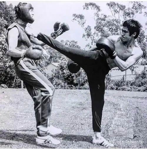" 李小龙实力是毋庸置疑的,当然,对于懂得格斗的人来说,格斗冠军也