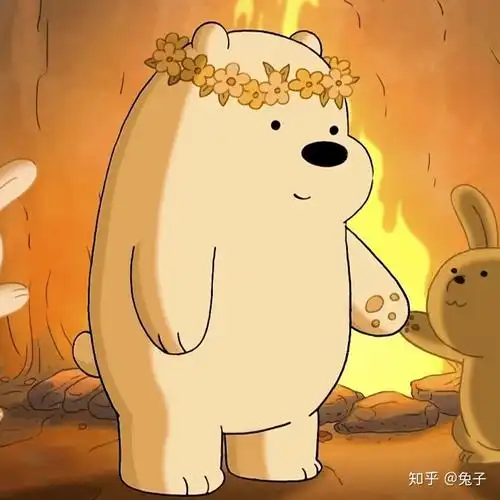 求这个白熊头像的情侣头像?