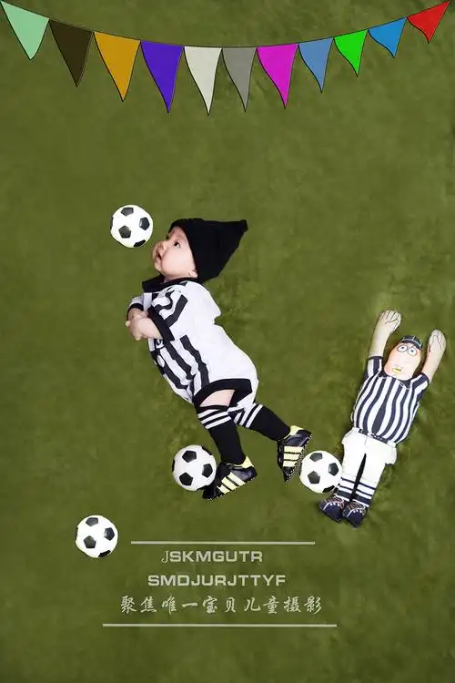 百天宝宝创意照