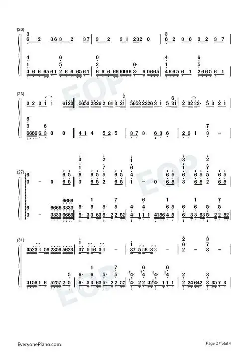 海底钢琴简谱凤凰传奇演唱