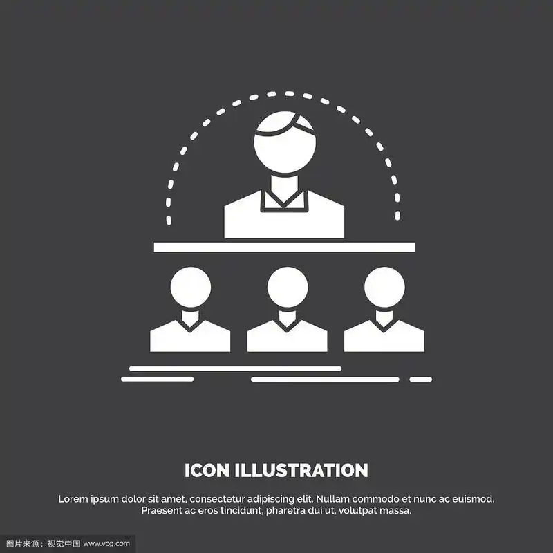 商业教练课程讲师导师图标