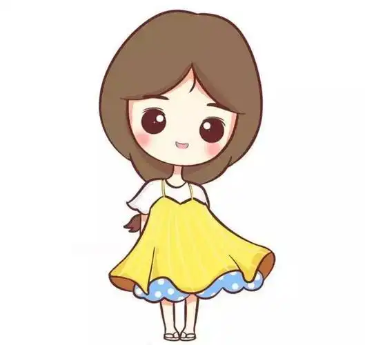 小女生的简笔画小女生的简笔画全身