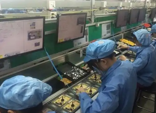 电子厂流水线累不累