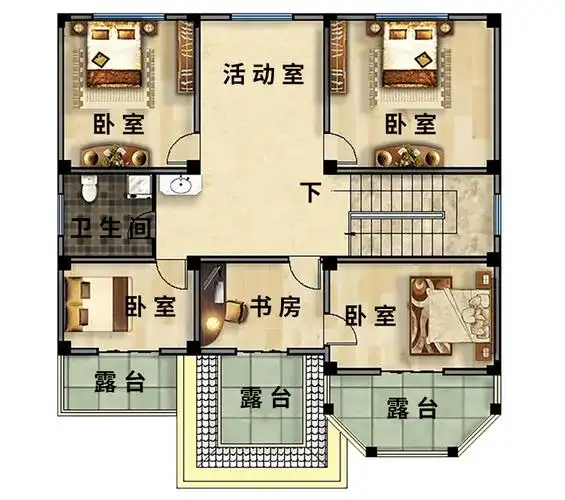 13x13三层别墅设计全套图纸 - 住宅在线